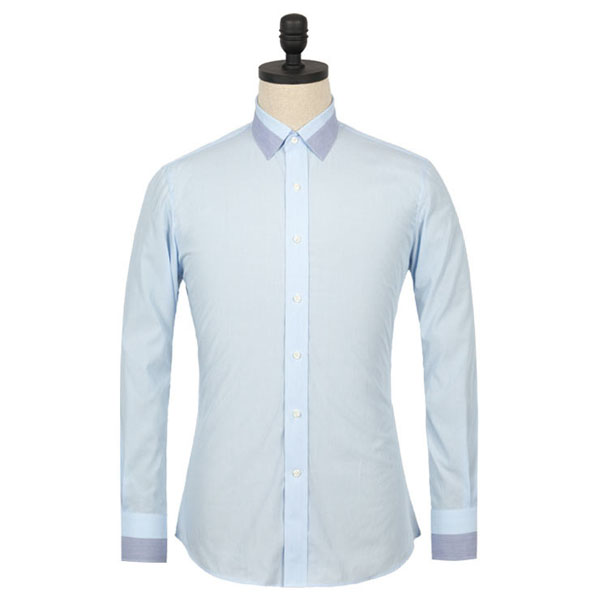 修身男士商務(wù)長(zhǎng)袖襯衫